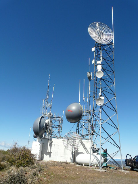 Towers from the site.