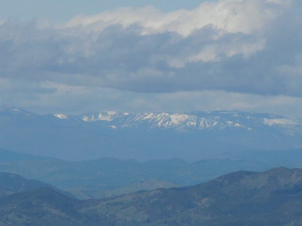 Snow on the Sierras