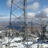 Snow covered Mt.