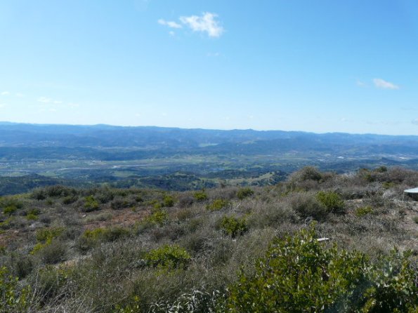 Looking towards Geyserville.